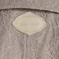 punching lace peplum trench jacket Khaki【Delivery in January 2027】
