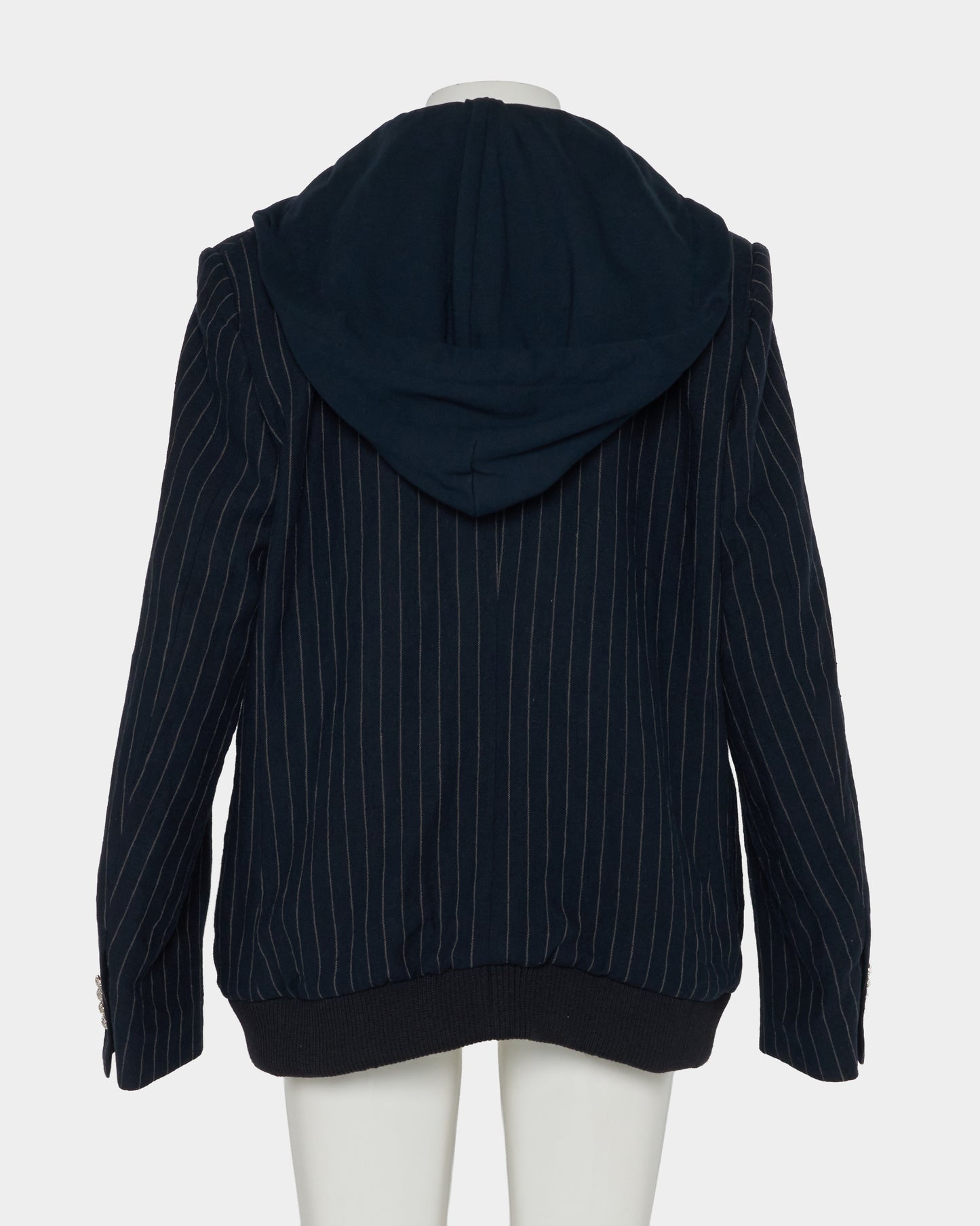 Double layer emblem jacket Navy【Delivery in January 2027】