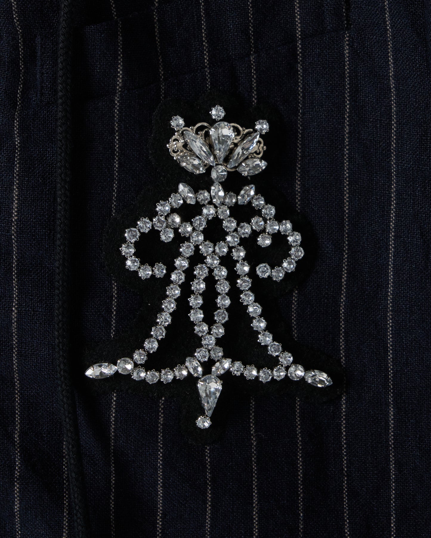 Double layer emblem jacket Navy【Delivery in January 2027】