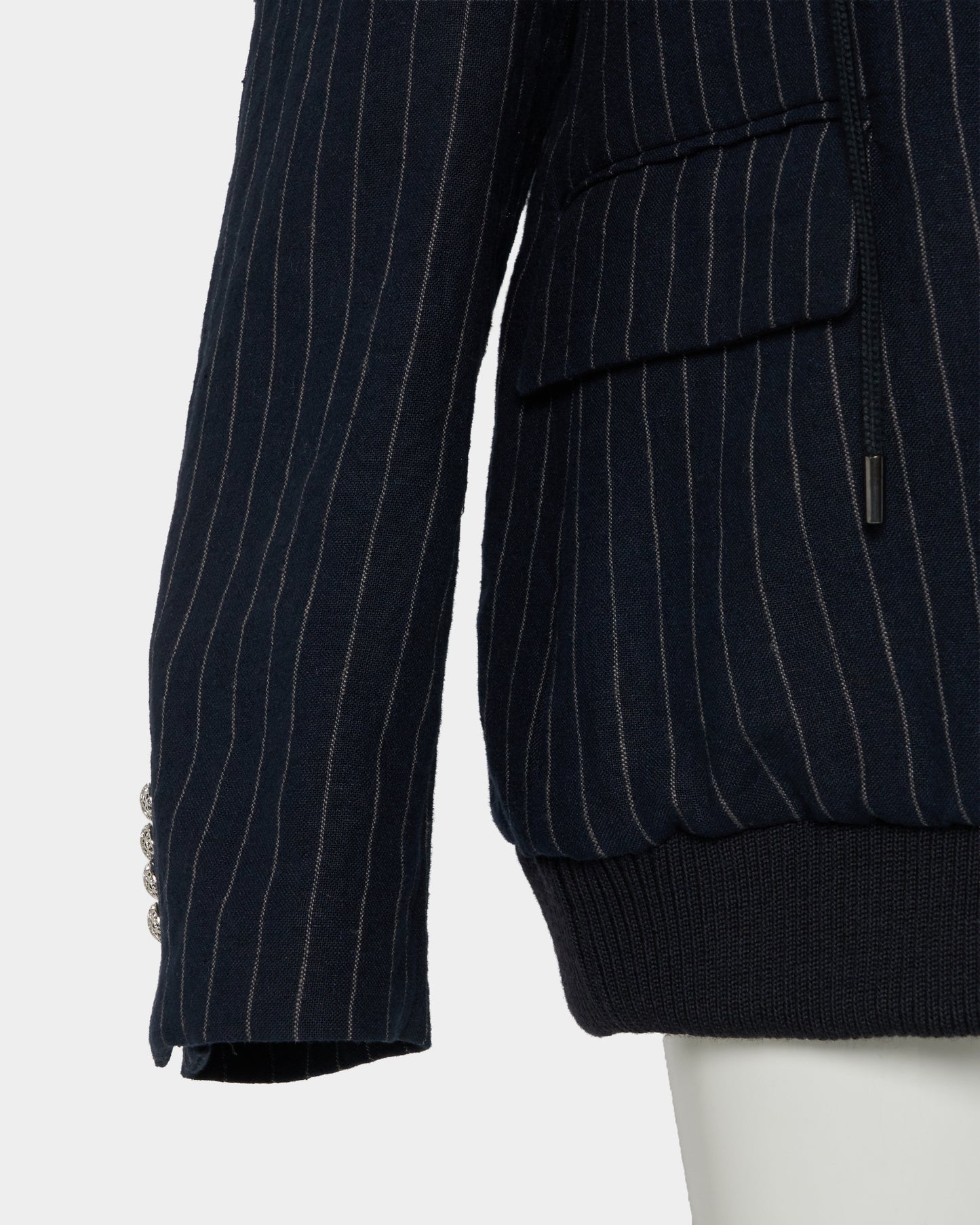 Double layer emblem jacket Navy【Delivery in January 2027】