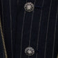 Double layer emblem jacket Navy【Delivery in January 2027】