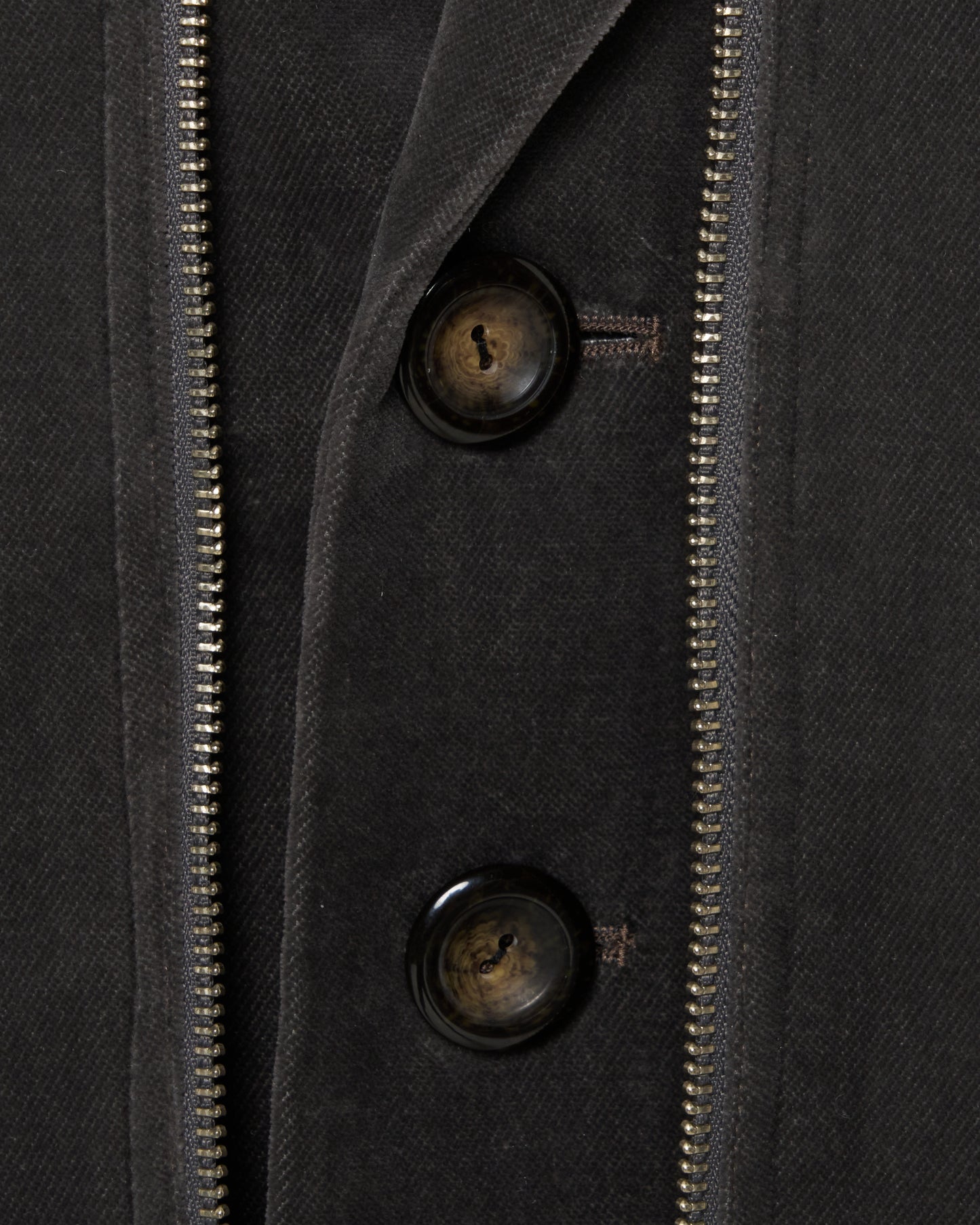 Double layer velvet jacket One color【Delivery in January 2027】
