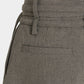 Exposed lining double belt trousers Greige【Delivery in January 2027】