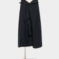 Tailored collar skirt Black【Delivery in March 2027】