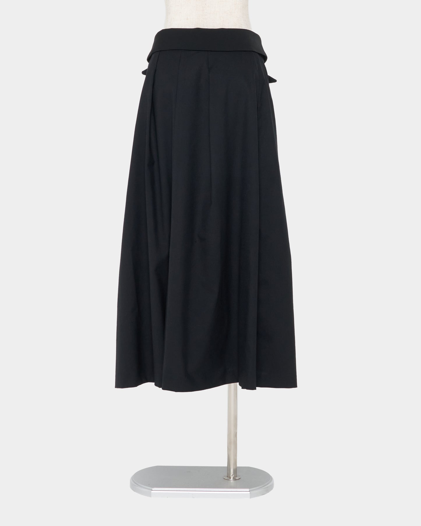 Tailored collar skirt Black【Delivery in March 2027】