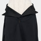 Tailored collar skirt Black【Delivery in March 2027】