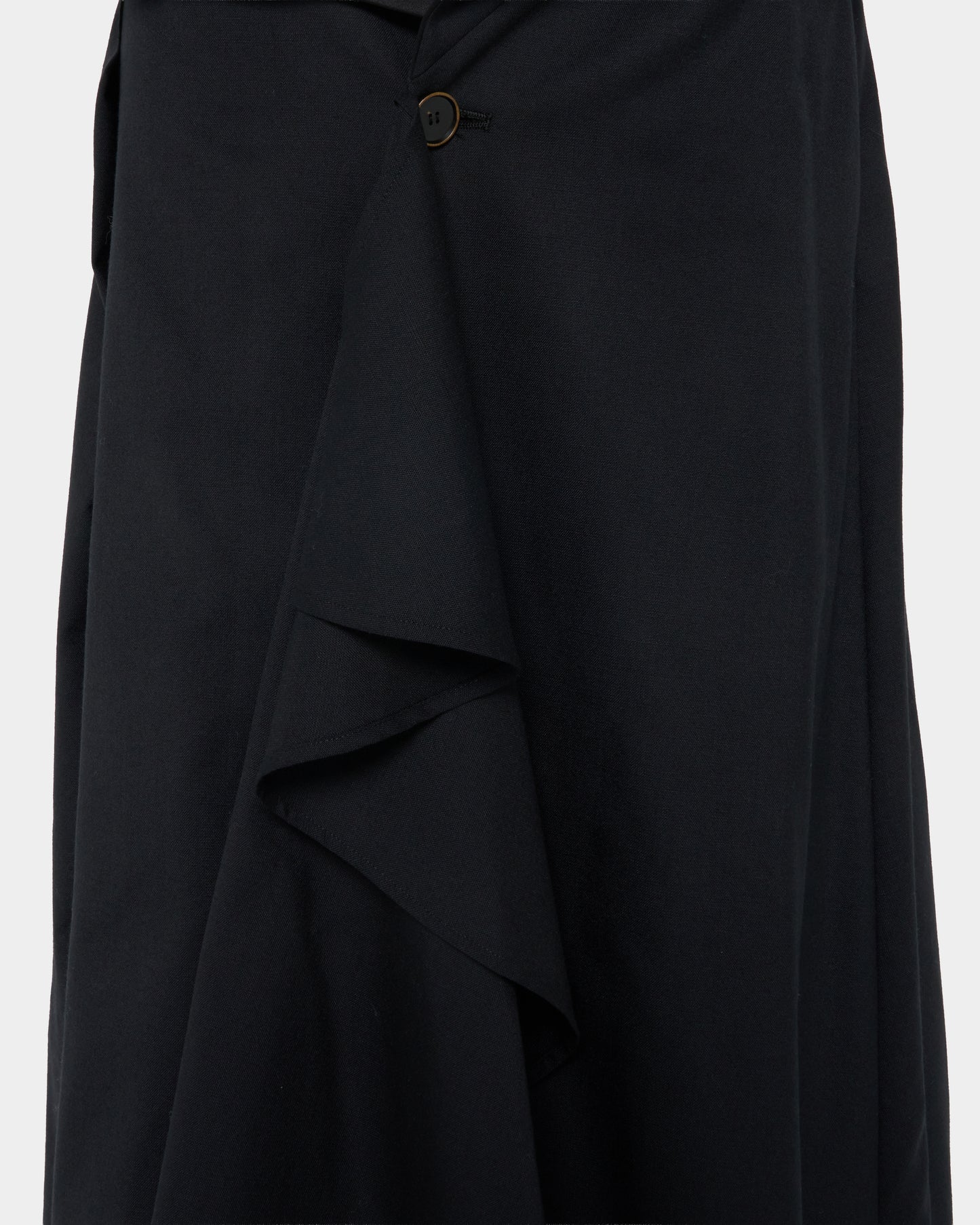 Tailored collar skirt Black【Delivery in March 2027】