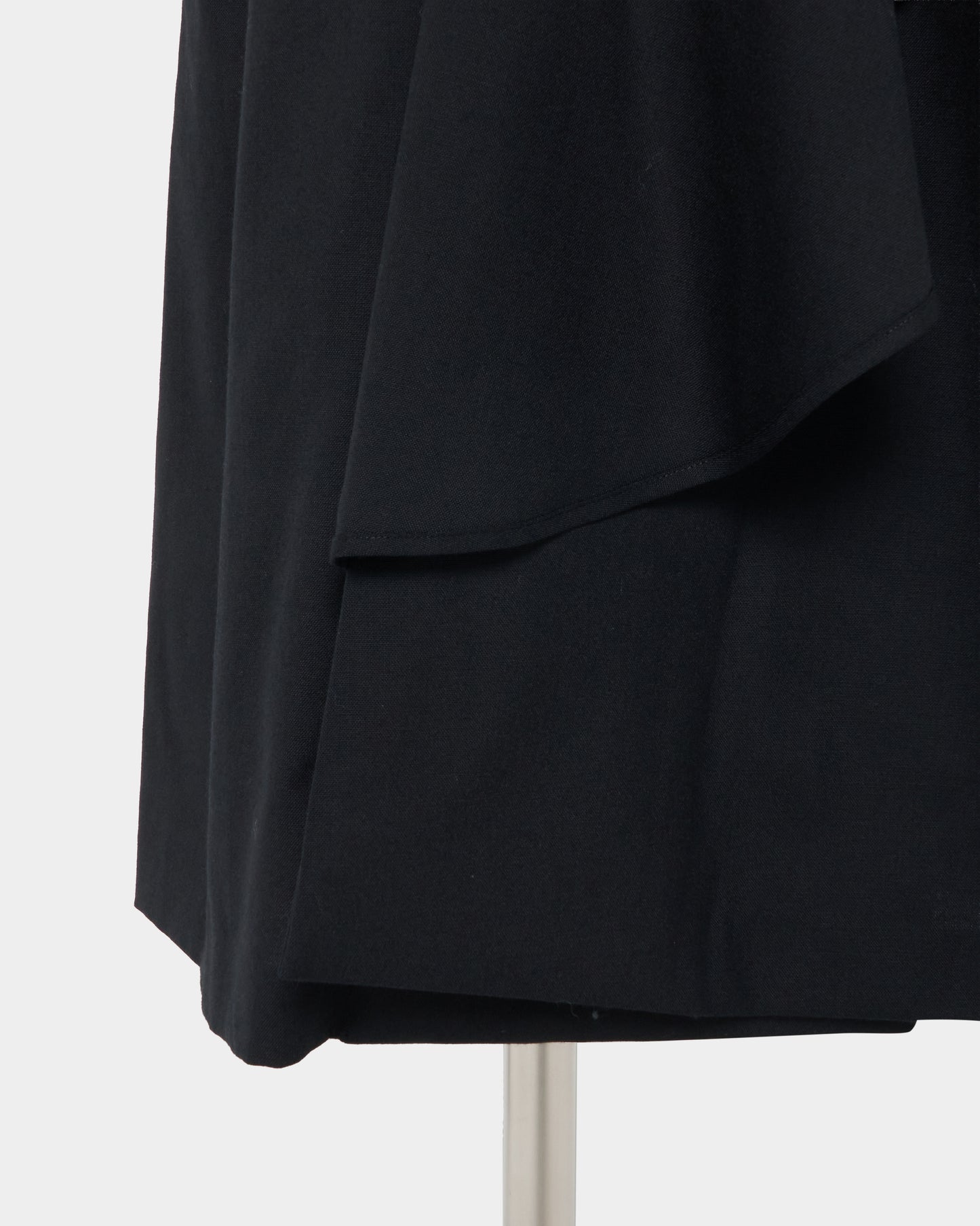 Tailored collar skirt Black【Delivery in March 2027】