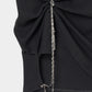 body piercing long sleeve pullover Charcoal【stock】