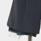 Exposed lining double belt trousers Gray【Delivery in January 2027】