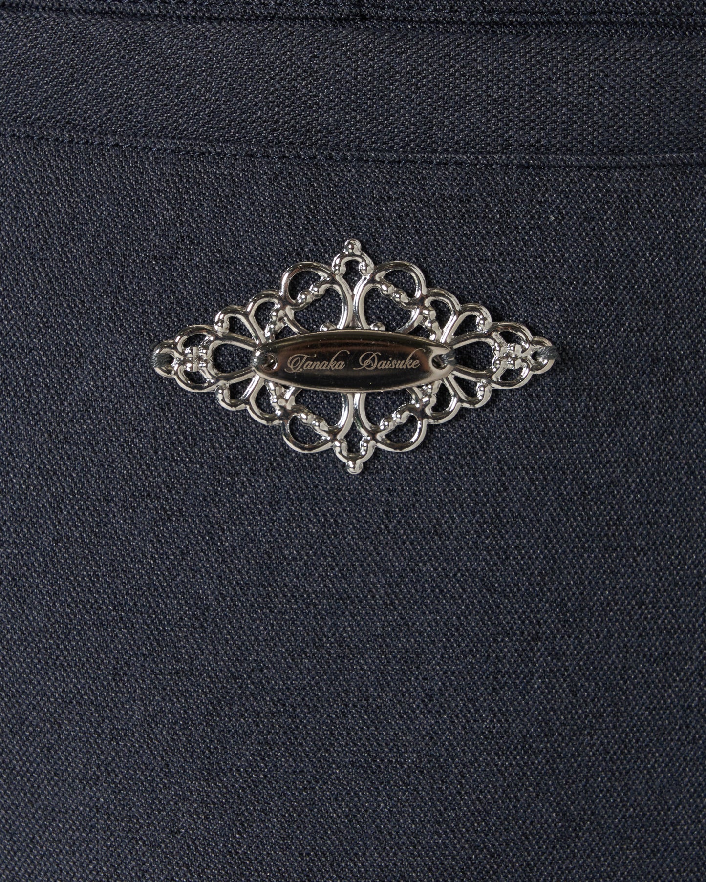 Exposed lining double belt trousers Gray【Delivery in January 2027】