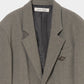Stripe lining cropped jacket Greige【Delivery in January 2027】
