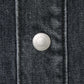Letter pocket denim jacket Black【Delivery in February 2027】