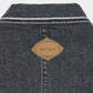 Letter pocket denim jacket Black【Delivery in February 2027】