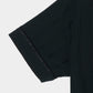 Lace bijou open collar shirt Black【Delivery in March 2027】