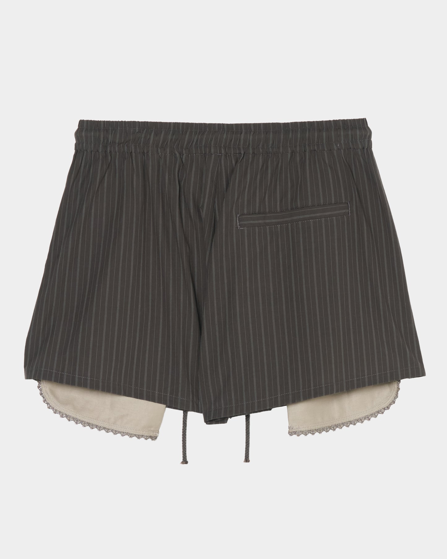 bijou logo stripe shorts【Delivery in January 2027】