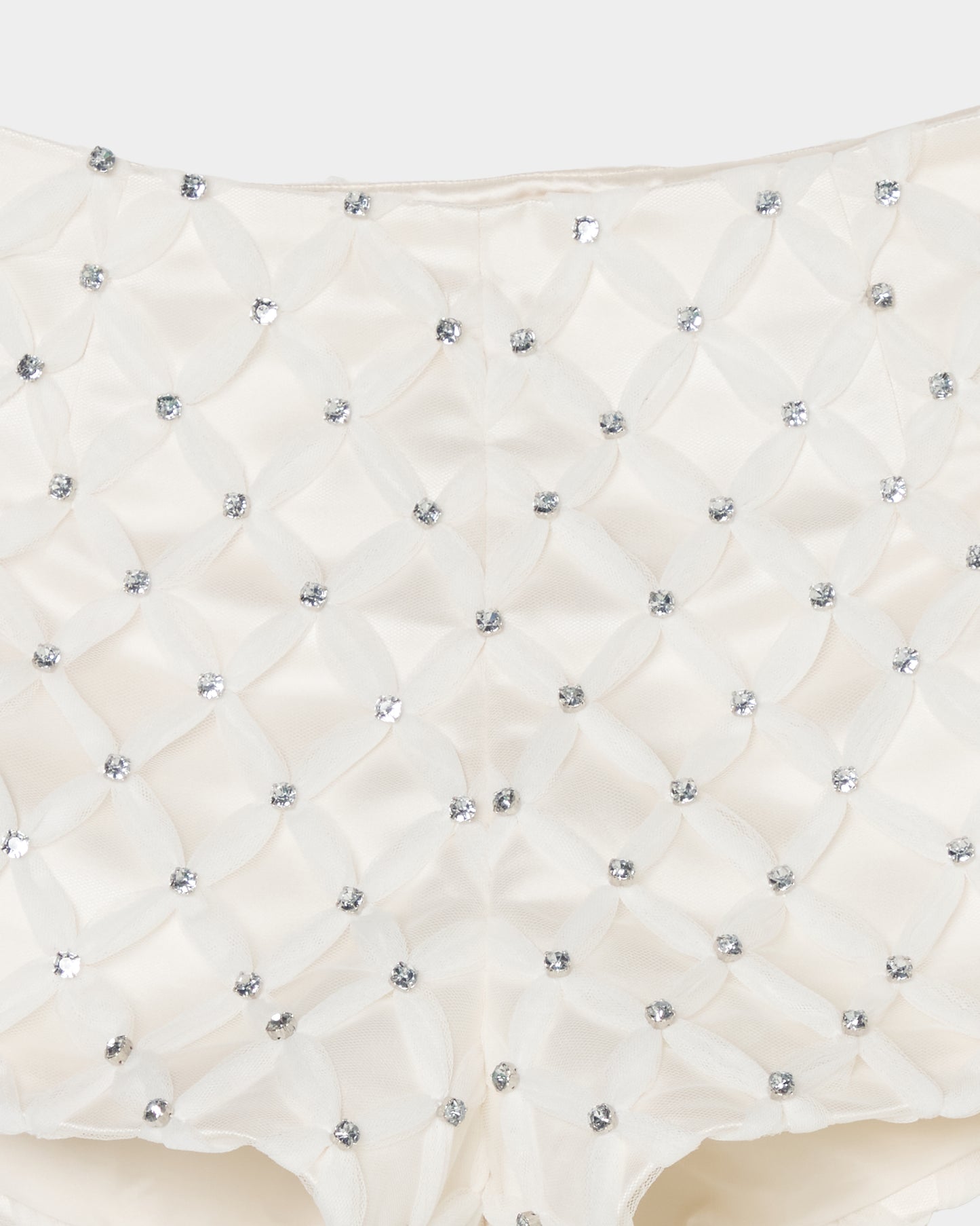 bijou cross tulle shorts【Delivery in March 2027】