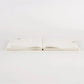 【ほぼ日手帳2027】White handkerchief diary -カズン（A5）サイズ用カバー × 手帳本体 set-【Stock】