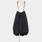 chain tassel ballon skirt Black【Delivery in February 2027】