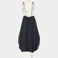 chain tassel ballon skirt Black【Delivery in February 2027】