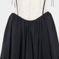chain tassel ballon skirt Black【Delivery in February 2027】