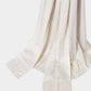 Satin drape dress One color【Delivery in April 2027】