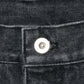 Botanical bijou denim pants Black【Delivery in March 2027】