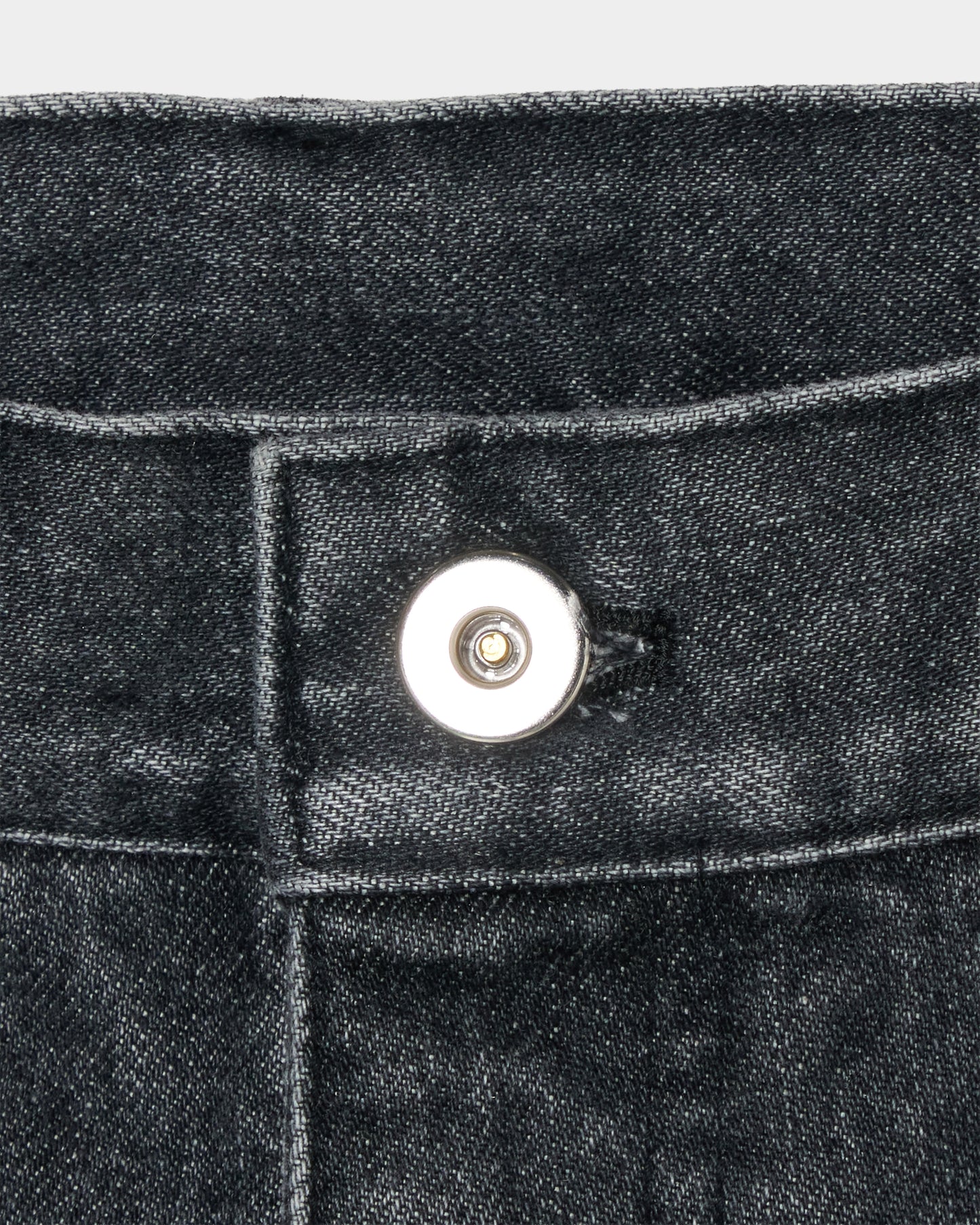 Botanical bijou denim pants Black【Delivery in March 2027】