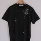 hearty childhood spangle T-shirt Black【Delivery in July 2024】
