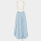 chain tassel ballon skirt Sax【Delivery in February 2027】