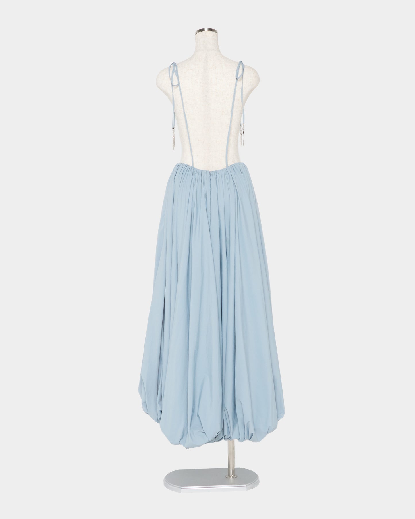 chain tassel ballon skirt Sax【Delivery in February 2027】