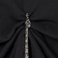 body piercing long sleeve pullover Charcoal【stock】