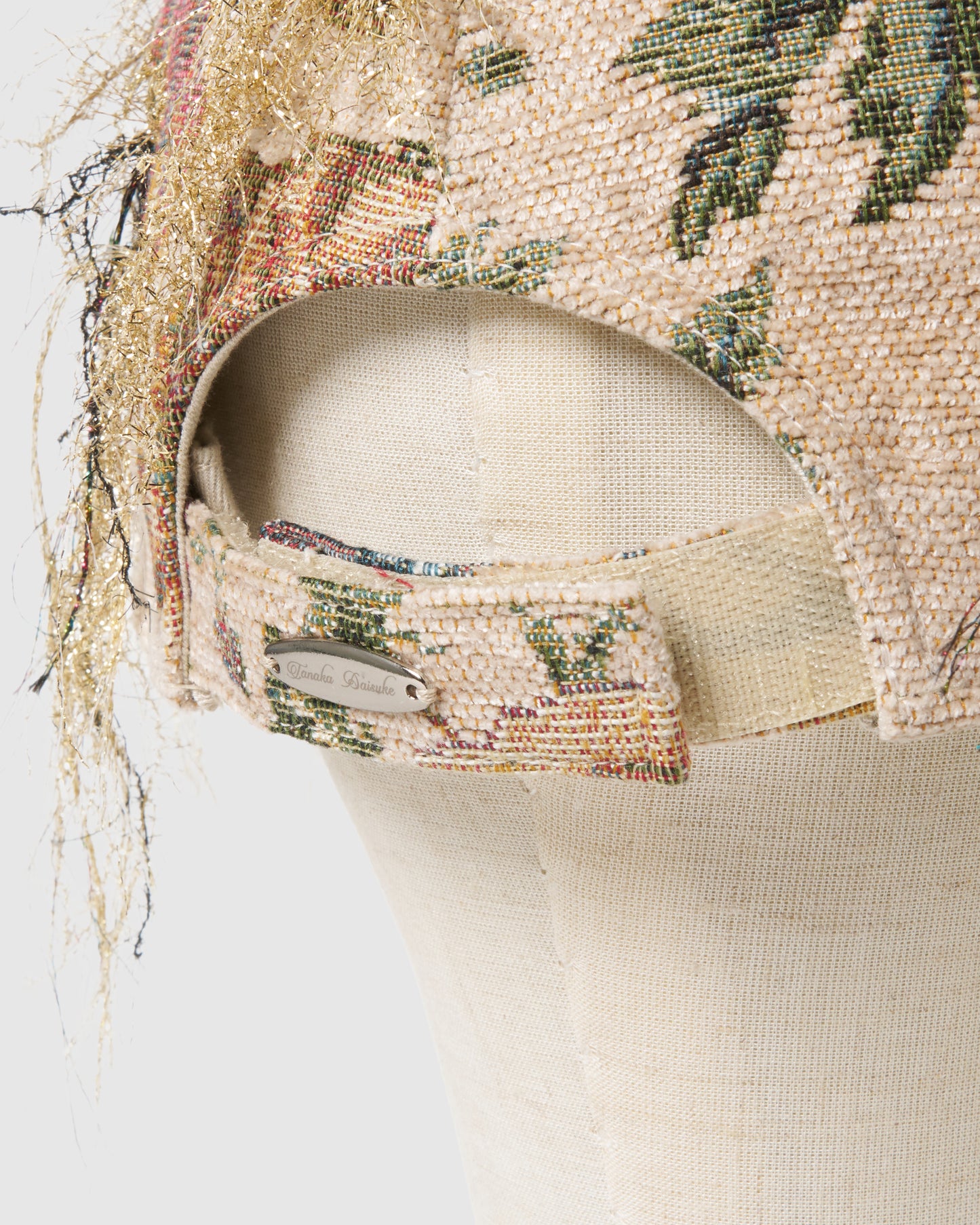 Frolal jacquard fringe cap【Delivery in March 2027】