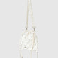 cross tulle drawstring bag【Delivery in March 2027】