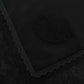 flower lace frame scarf Black【Delivery in November 2025】