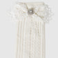 ribbon lace socks White【Delivery in February 2027】