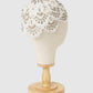 silver lace metal head piece White【Delivery in March 2027】