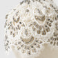 silver lace metal head piece White【Delivery in March 2027】