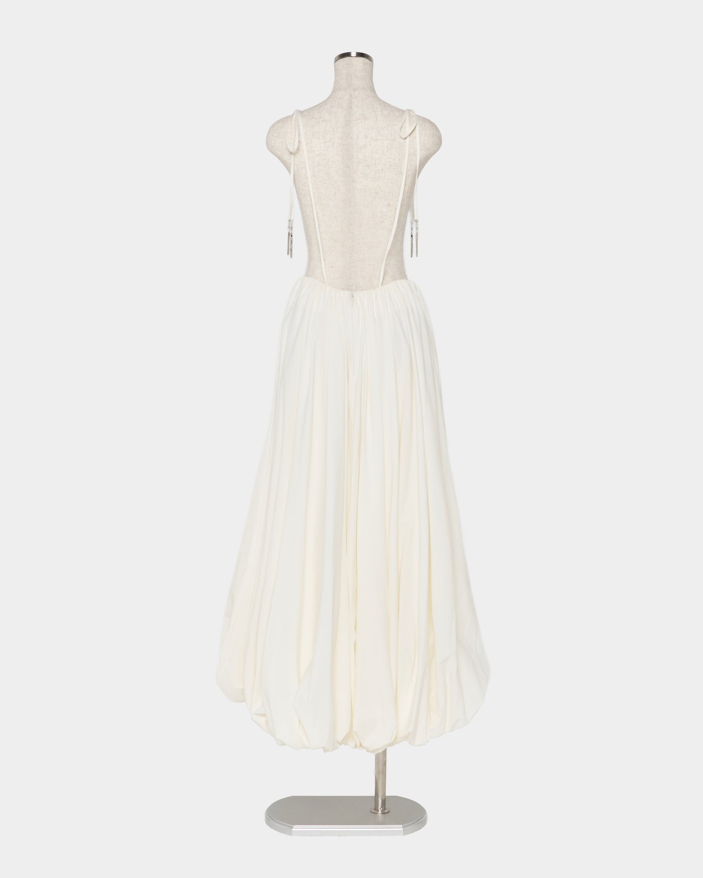 chain tassel ballon skirt Off white【Delivery in February 2027】