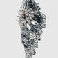 Silver crystal bijou wing barrette【Delivery in February 2027】