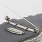Silver crystal bijou wing brooch clip【Delivery in February 2027】