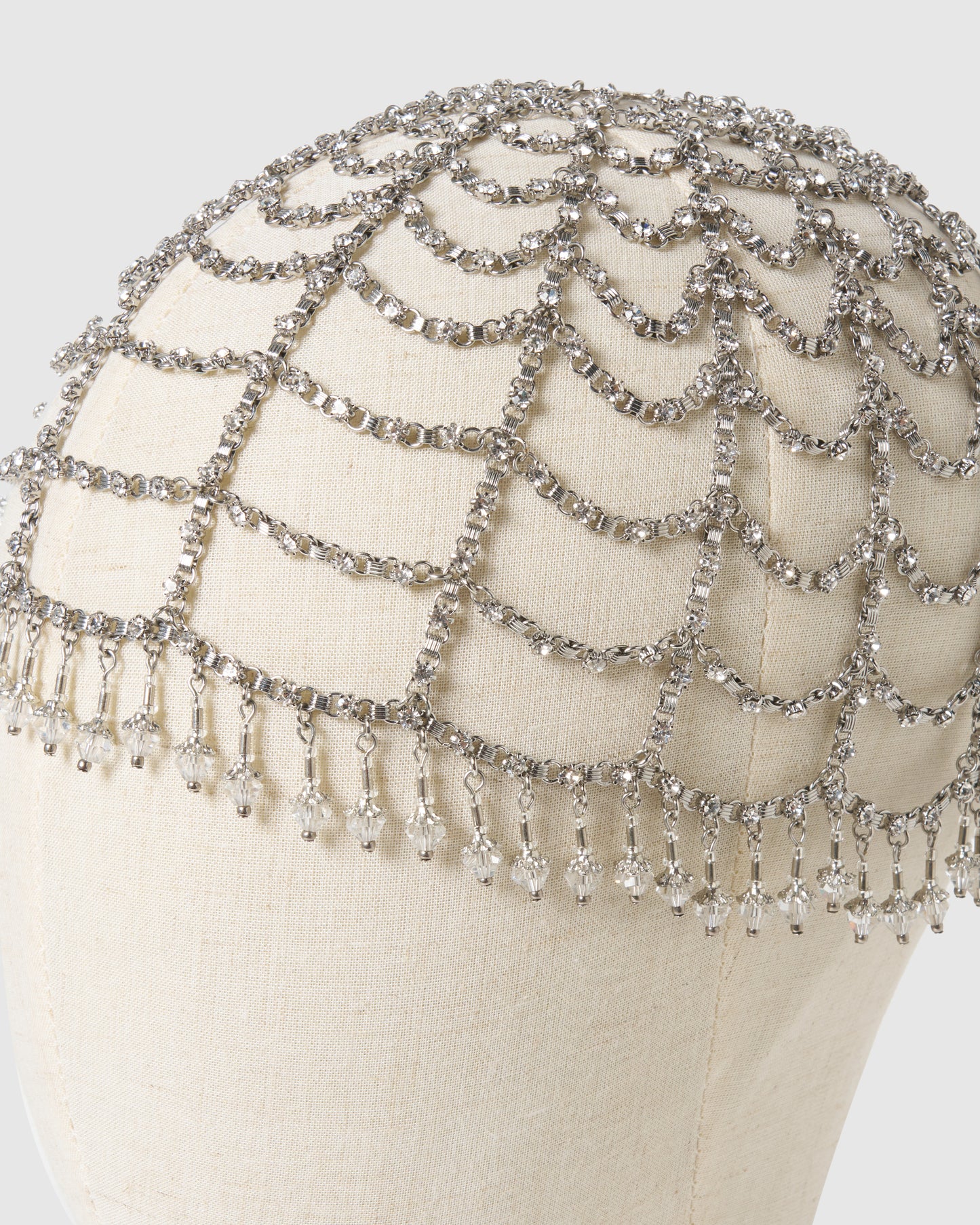 chain bijou head piece Silver【Delivery in March 2027】