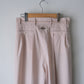 taslan tuck pants Shell pink【Delivery in February 2026】