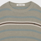Lace border knit pulover Gray【Delivery in January 2027】