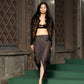 meteorite wrap skirt Brown 【Delivery in August 2026】