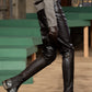 silver tag leather skinny pants【Delivery in September 2026】