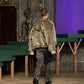 lame leopard fur blouson【Delivery in September 2026】
