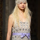 silver lace bijou mini dress【Delivery in September 2026】
