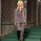 flower lame jacquard jacket【Delivery in September 2026】