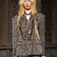 flower lame jacquard jacket【Delivery in September 2026】